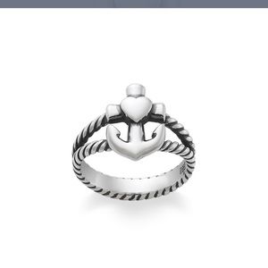 James Avery heart with cross